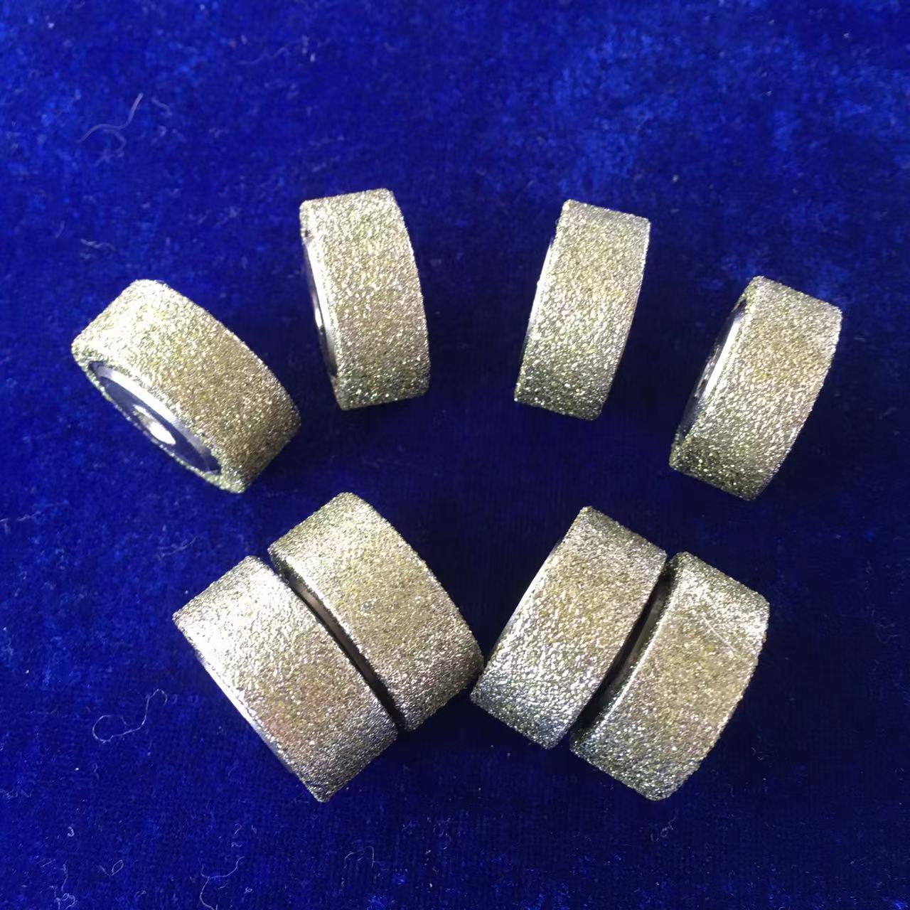 科美 电镀金刚石砂轮小磨头 外圆磨钻石磨玉石钨钢翡翠用锋利镀砂