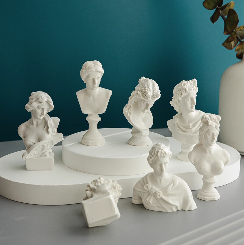 ins Photo Props Venus Xiaowei Ornaments Mini Figurines Resin Like Ornaments Decorative Shooting Props
