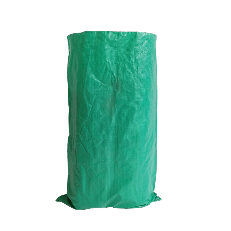 Verde PP engrosada bolsa de piel de serpiente bolsa de embalaje de movimiento expreso bolsa de embalaje grande bolsa de cemento bolsa tejida fábrica