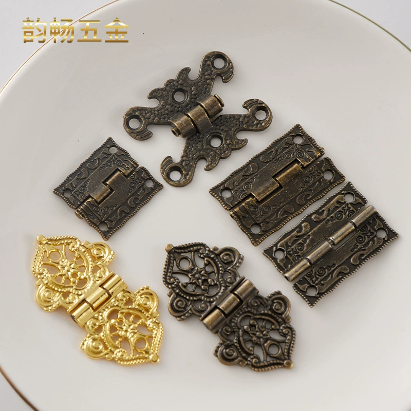 1,5-дюймовый антикварный Шарнир сплав шарнир Печатный шарнир деревянной коробки 36*23 мм шарнир подарочной коробки шарнир