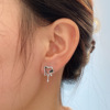 Advanced earrings, European style, high-quality style, wholesale, simple and elegant design