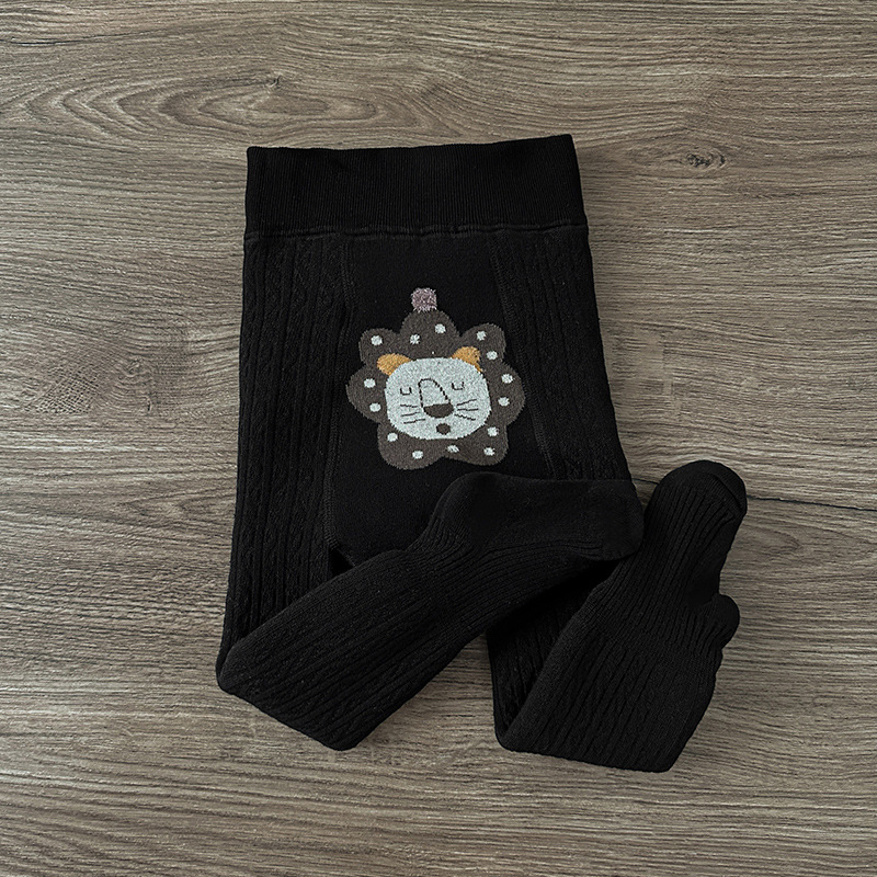 Warm children's base tights