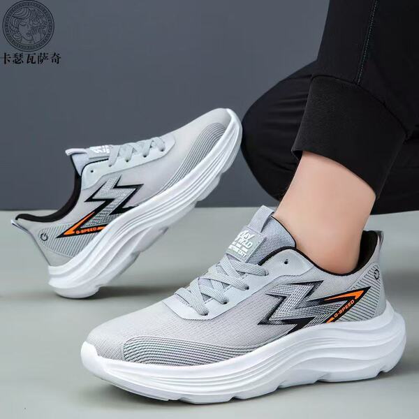 fashionable breathable lightweight running sneakers platform