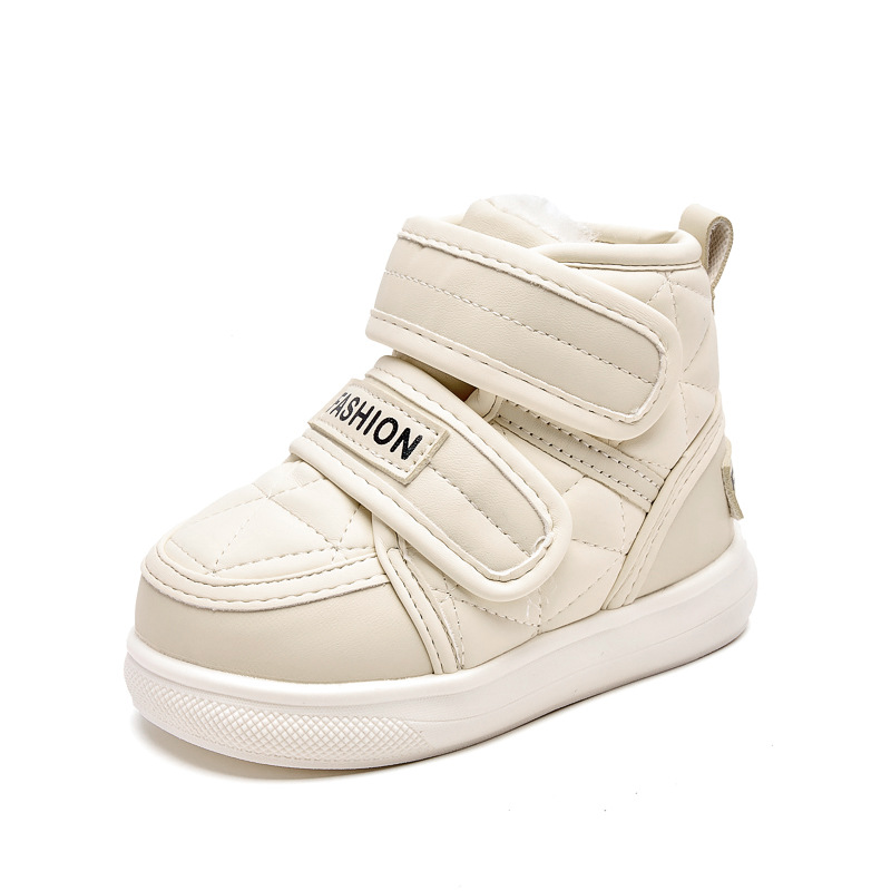 Botas de nieve para niños 2026 invierno nuevos zapatos de bebé antideslizantes, impermeables y gruesas botas de algodón a prueba de frío para niños image 5