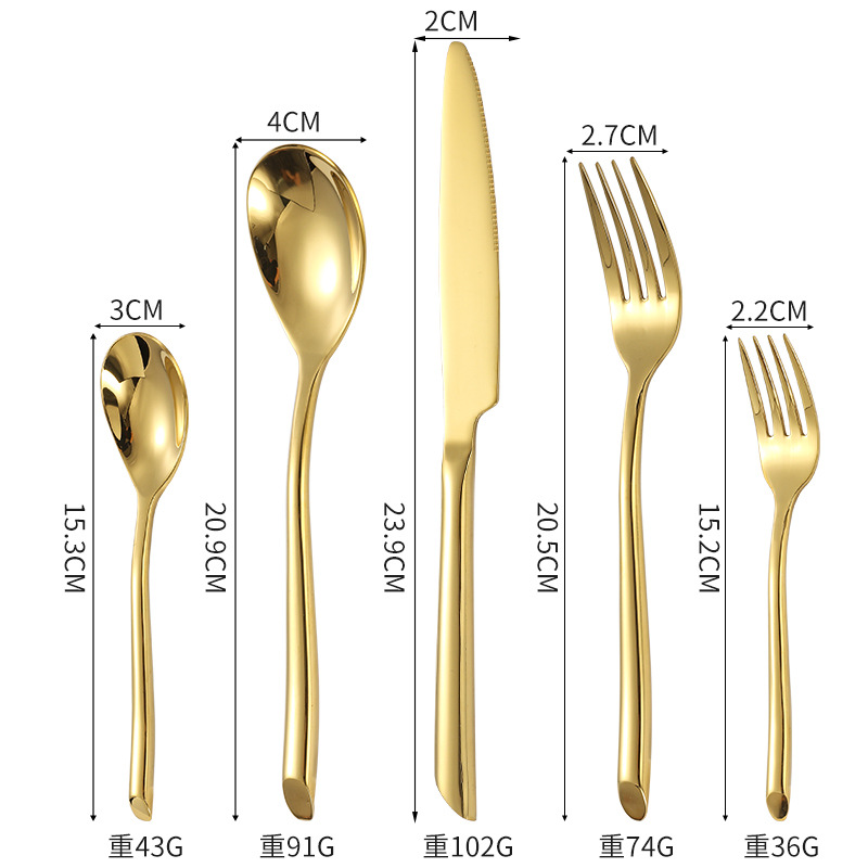 황금 말굽 손잡이-5개 세트