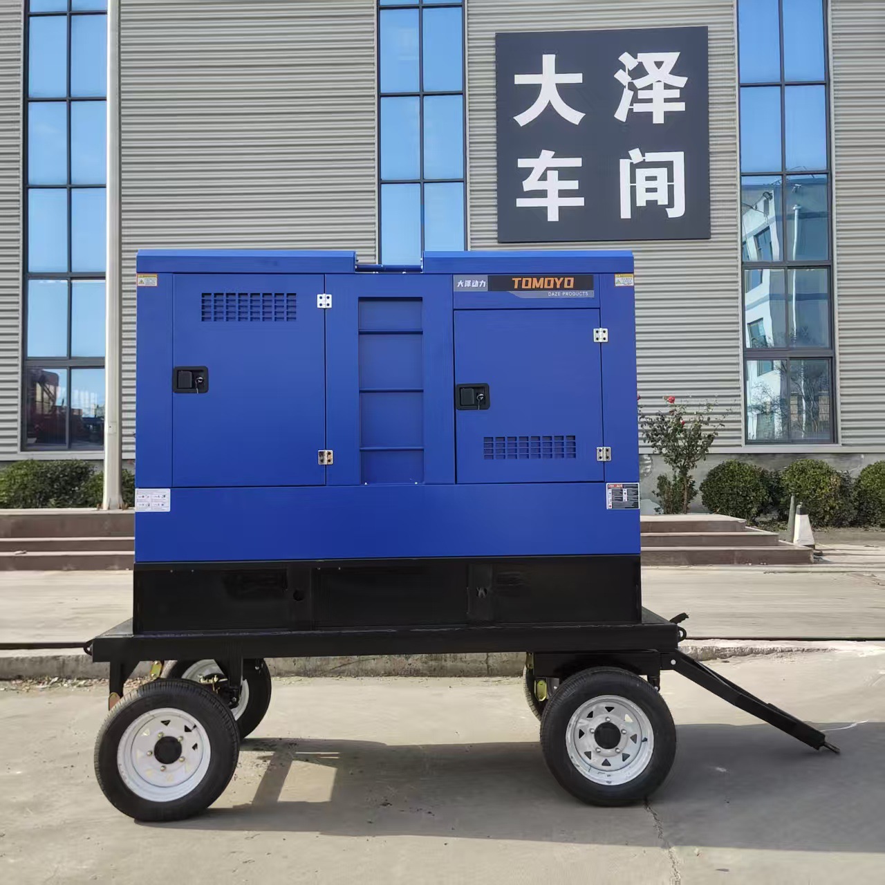 移动式400A500A600A柴油发电电焊空压等离子切割一体机 大泽动力