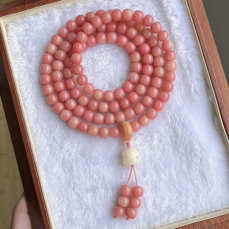 뤼우팅 [복숭아 핑크색 꽃잎 108개]