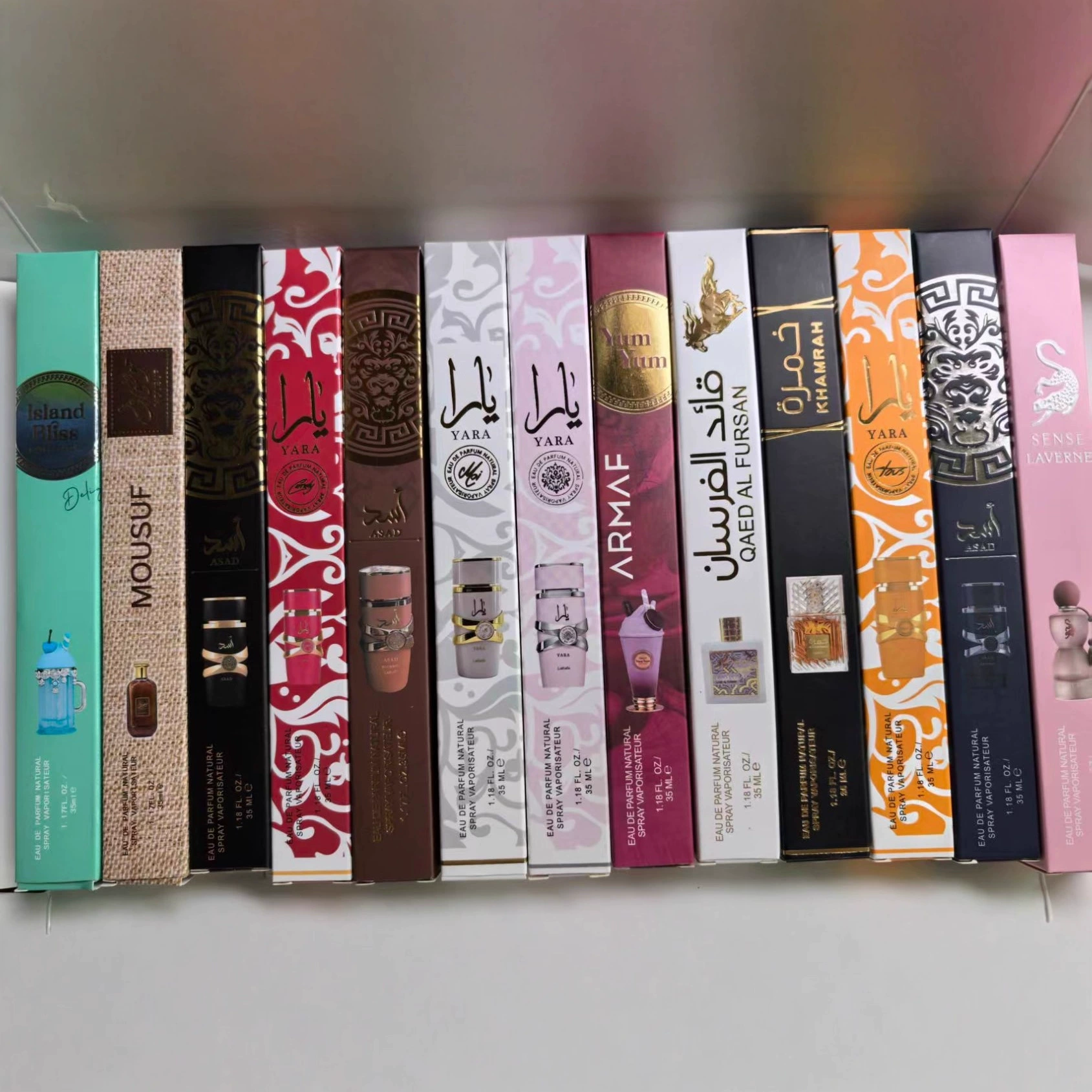 Кросс-бордерные духи 35 мл, тестер, стойкий аромат, арабские духи Lattafa