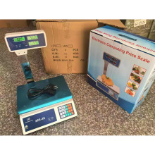 ACS-759D英文外贸电子计价秤商用超市专用款水果蔬菜高敏液晶称重