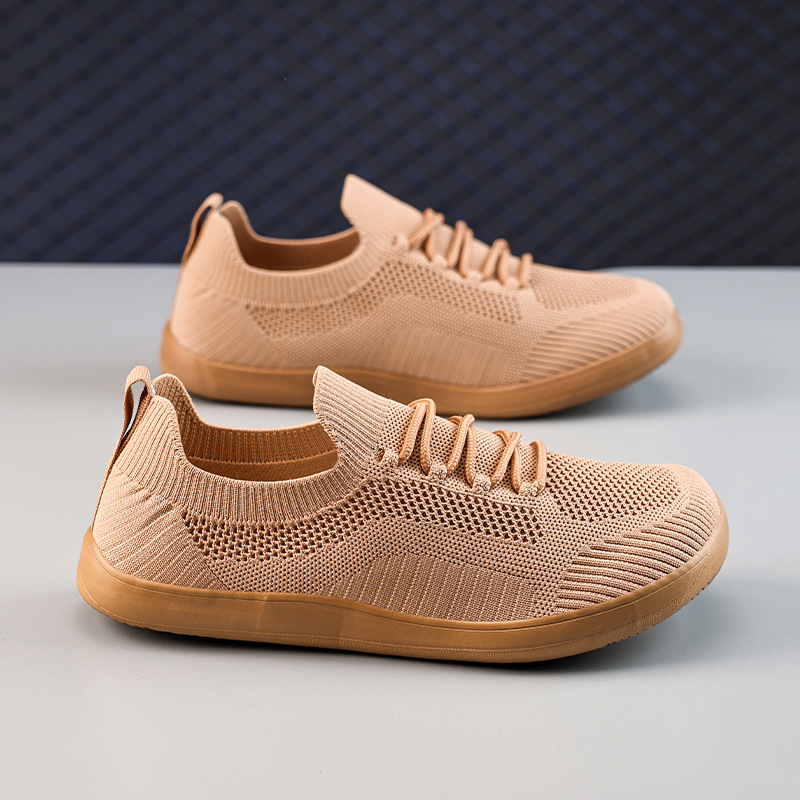 Cross-border Large Size 46 Barefoot Wide-toed Foreign Trade Couple's Mesh Shoes, Breathable Casual Sports Shoes_vogvips.com