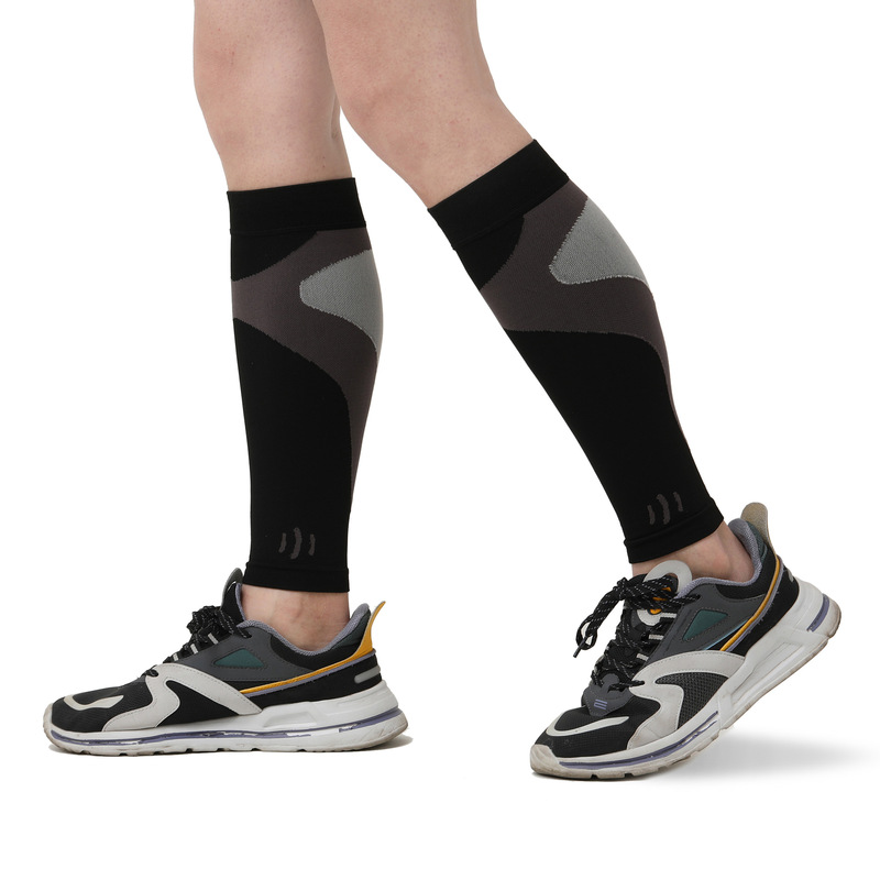 Compression socks sports leg guard compression socks gradient segmented pressure calf cover 20-30mmhg