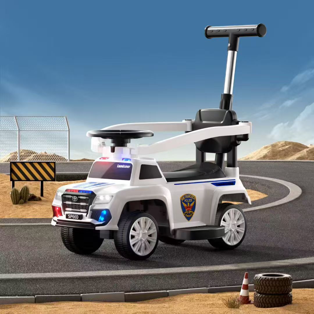 Nuevo patín eléctrico para niños patín anti-rollback puzzle educación temprana protección de seguridad caminante motocicleta de playa