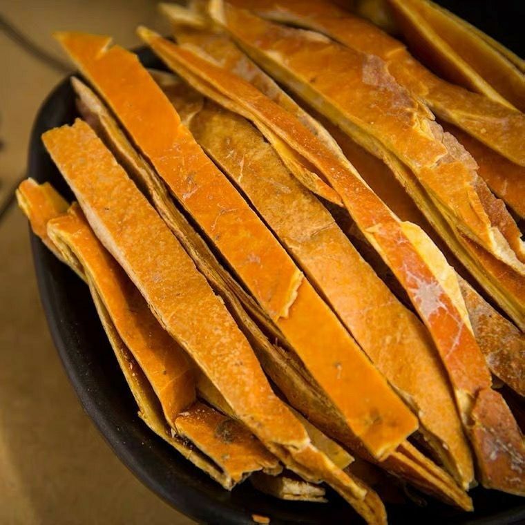 Trichosanthes Peel Gua Lou Pi 500g Dried TCM Herb Slices for Decoction key features