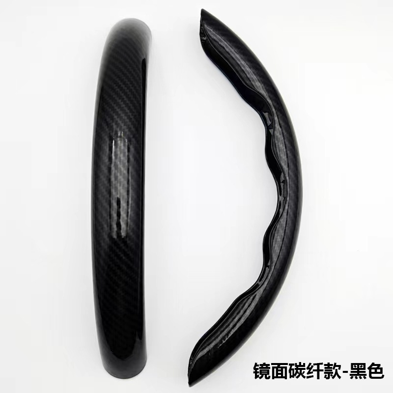 人気のクロスボーダー商品、カーボンファイバー柄の防水・防汗・滑り止めステアリングホイールカバー、卸売、車用品|undefined