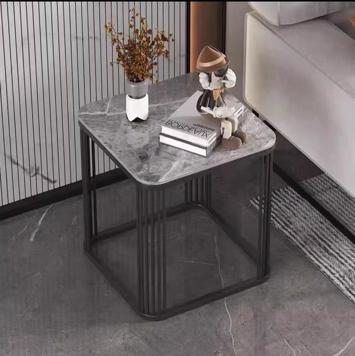 Italia gris + marco negro 60cm