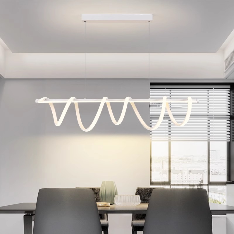 Lámpara de comedor minimalista de atmósfera moderna y lujosa de comedor doméstico de bar de atmósfera de luces personales