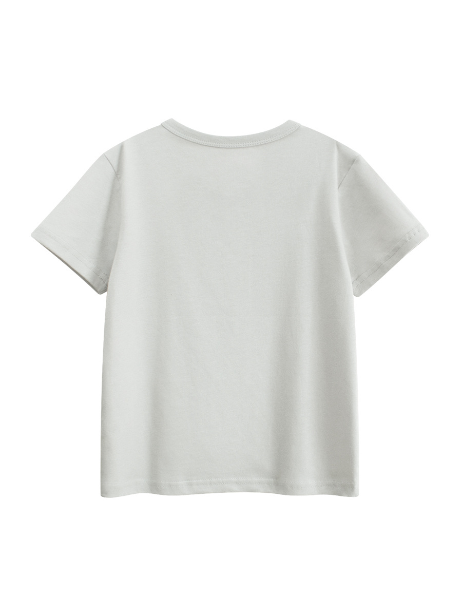 27kids Ropa Infantil Estilo Coreano, Nuevos Productos de Verano 2026, Camiseta de Manga Corta con Dibujos Animados, Ropa para Bebé Niño, Venta al Por Mayor, Dropshipping image 6
