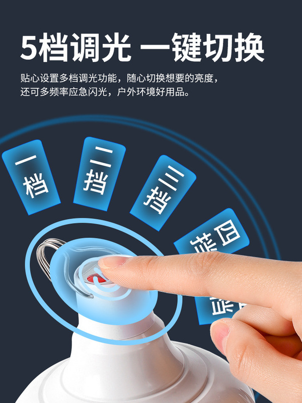 ナイトマーケットの屋台充電式電球屋台ランプ LED 緊急家庭用ブラケットキャンプランプポータブル屋外照明 824|undefined
