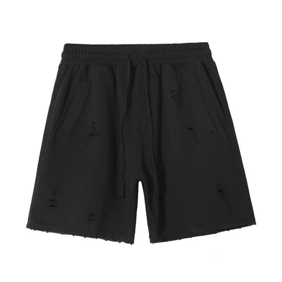 2025 European and American Fashion Brand Washed Old Ripped Pants All-match Retro Pants Sports Casual Hip-hop Pants
