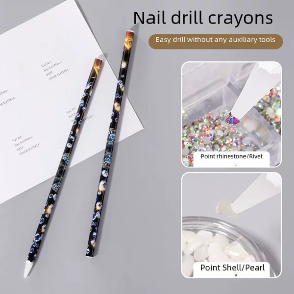 Diamond Dotting Pen, Quick Diamond Dotting Pen, Nail Art Small Diamond Decoration Adhesive Pen, Nail Dotting Tool, Diamond Dotting Magic Tool