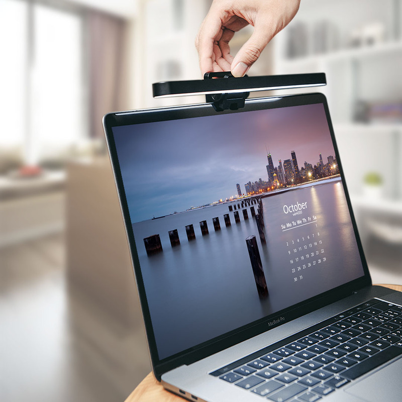 LYMAX laptop screen hanging light eye protection computer monitor light smart desk lamp asymmetric light source LYMAX laptop screen hanging light eye protection computer monitor light smart desk lamp asymmetric light source