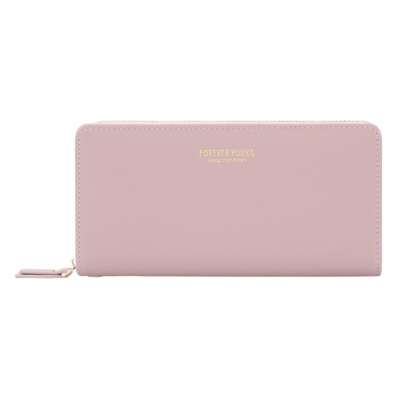 Cross-Border Wallet Women's Long Clutch Bag Multifunctional Phone Coin Purse Card Holder Wallet-Like Feel