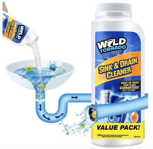 Cross-border sewer powerful pipe unclogging agent for kitchen grease, toilet, and sink blockage removal and cleaning