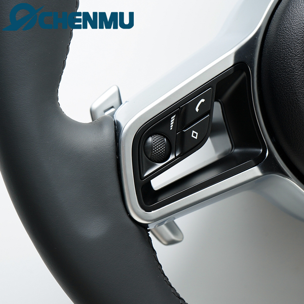 Modified Steering Wheel Assembly for Porsche Cayenne Panamera 911 Cayman 718 Boxster