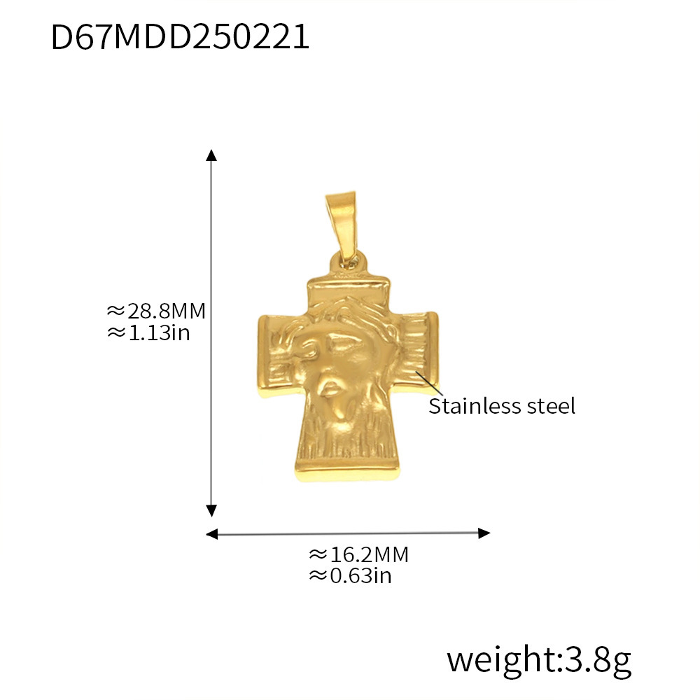 Europa y América de moda DIY accesorios colgante colección red de acero inoxidable 18K joyas collares de oro real al por mayor