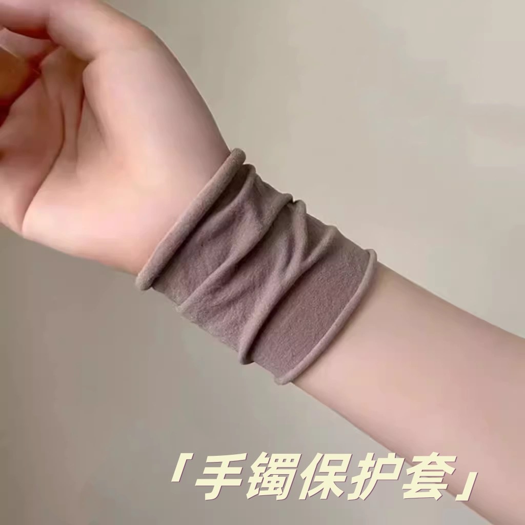 넓어진 높은 탄력 있는 머리 반지 간단한 손목 보호 튼튼한 머리 밧줄 강한 당김 계속 흔하지 않은 부상자 머리 고무 텐더 헤드웨어