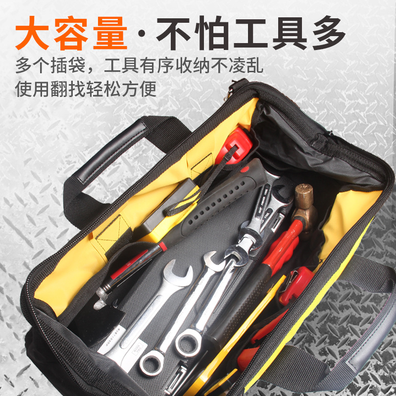 Kit de herramientas Stanley bolso de computadora bolso eléctrico bolso de tubo de acero bolso de tracción bolso de mano bolso de tubo de acero