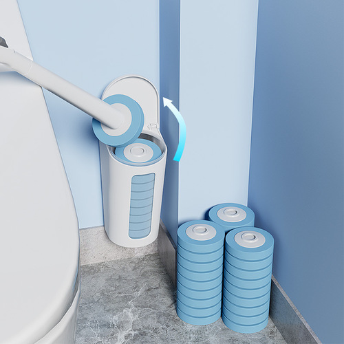 Ivy disposable toilet brush bathroom long handle household cleaning set toilet cleaning disposable toilet brush