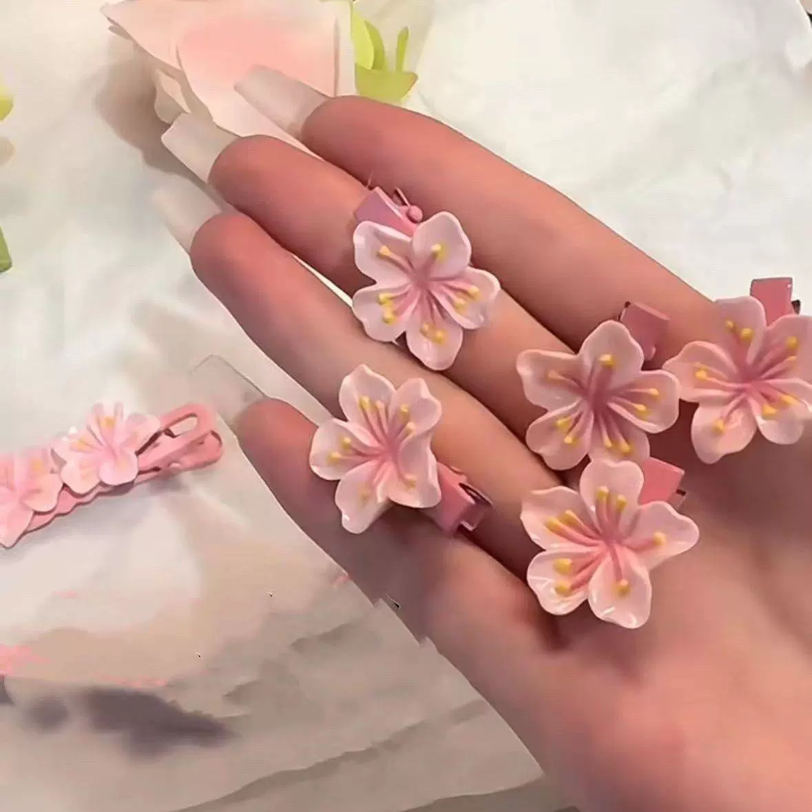 Заколка для волос fuchsia «краб», для челки, 1 шт., милый аксессуар