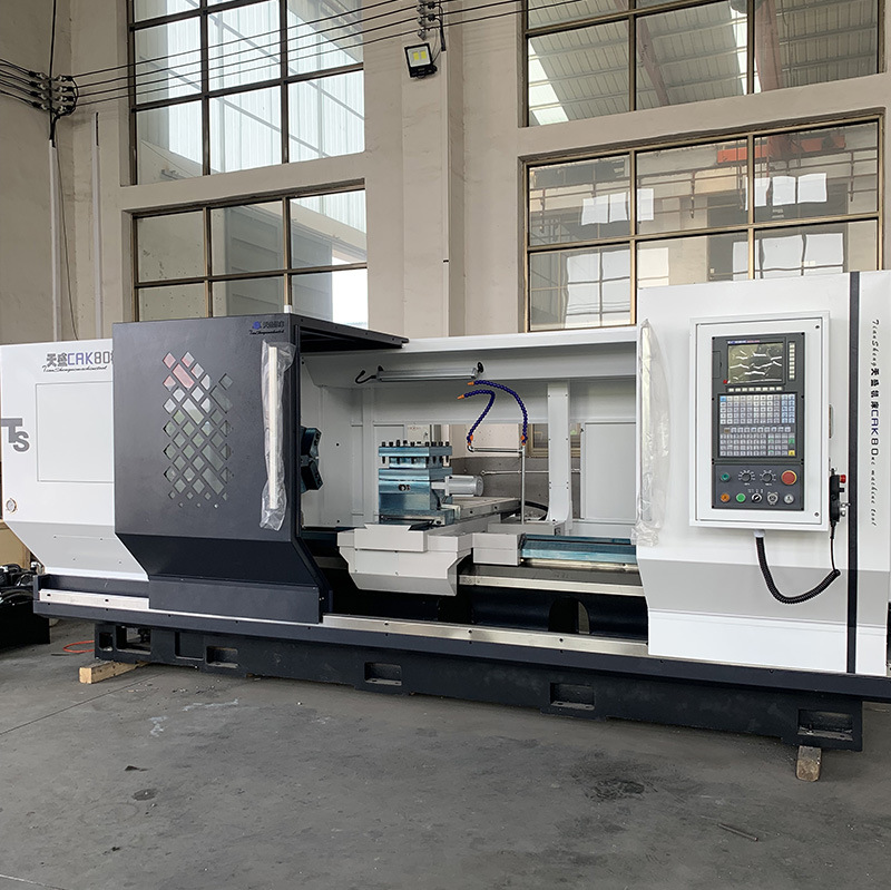 天盛CAK6180型全自动数控机床 数控车床机械 卧式液压机床加工件