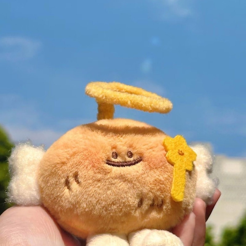 かわいい天使のジャガイモのぬいぐるみの高顔のぬいぐるみのアイデアのリュックサックのペンダントのキーホルダーの装飾品のinsはプレゼントを送ります。|undefined