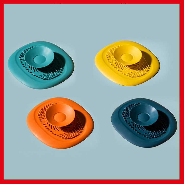 Tapa Antiolor de Desagüe Tipo Presión de Plástico para Lavabo y Baño image 4
