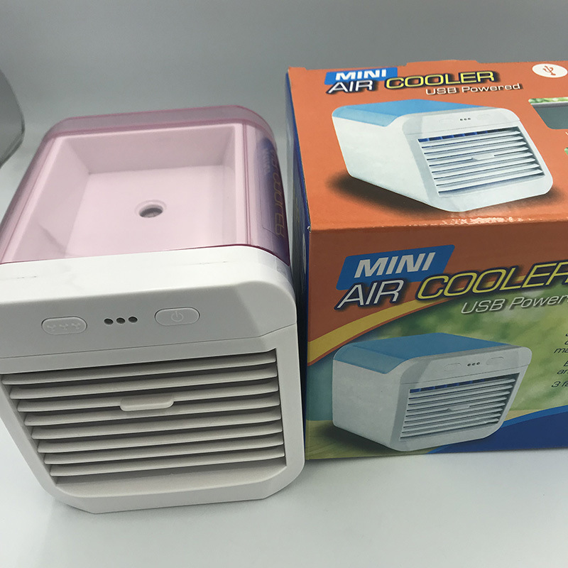 2019 new cold fan portable air -conditioning fan USB mini cold fan small fan home USB small air conditioner 3