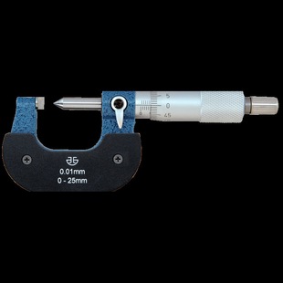 Qinghai Green Pointed Micrometer 0-25mm Single Pointed Micrometer Spiral Micrometer Centimeter