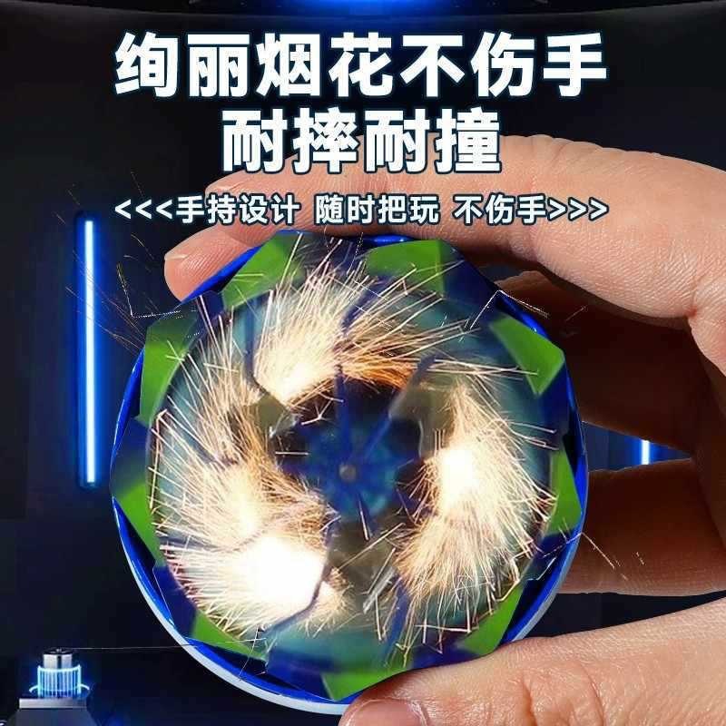 新商品の火石花火のジャイロ夜市に灘のおもちゃを並べて火の光る回転のジャイロのおもちゃの卸売りをします。|undefined