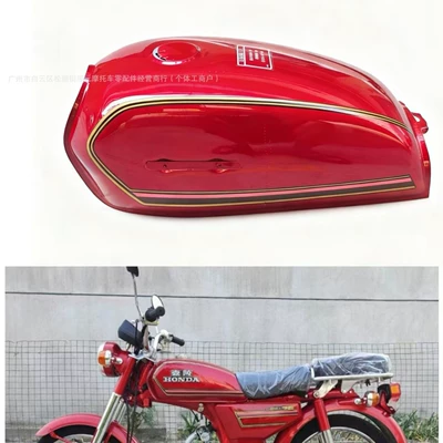 Fuel tank: Colors, Black, White, Red, 85-70