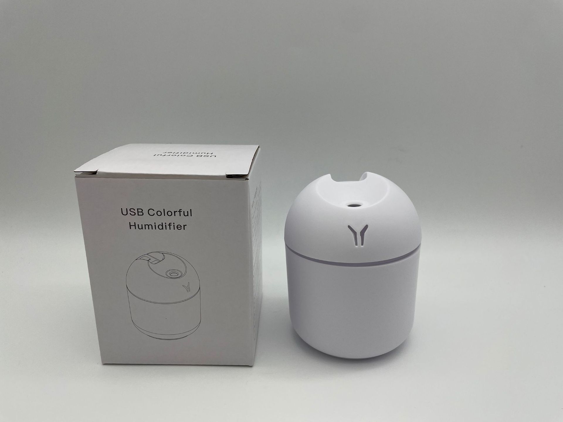 Mini umidificatore e diffusore di aromi USB - Deodorante per ambienti portatile per casa/ufficio/auto, serbatoio da 500 ml, ultra silenzioso 36 dB, spegnimento automatico (bianco/rosa/blu)_voghion.com