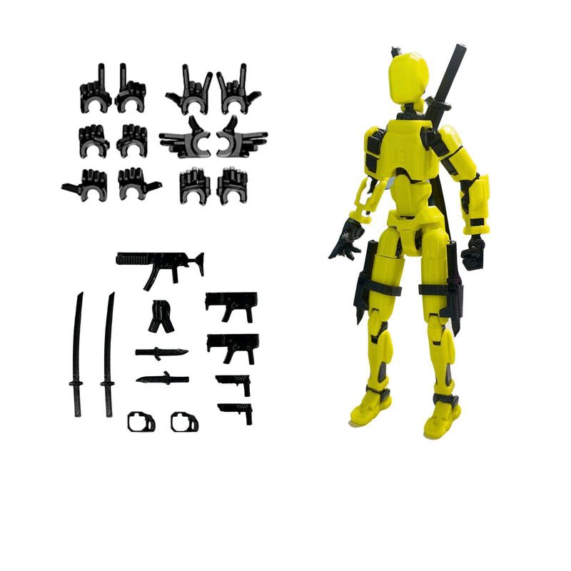 クロスボーダー人形13関節可動3Dプリント第3世代ダミー人形DIY全身解凍神器置物フィギュア|undefined