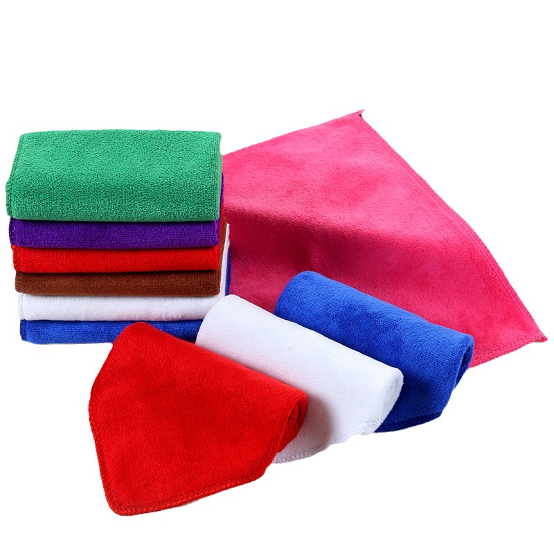 Toalla de microfibra de 400 g, 40×40 cm, para limpieza de coches, absorbente y duradera, venta al por mayor