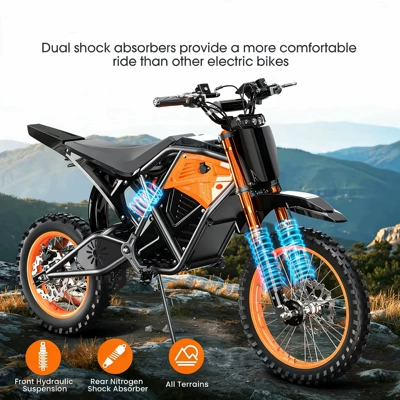 Elektrikli motosikletlər — 60V20Ah high-power electric off-road