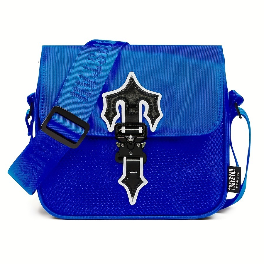 Trapstar marca de moda europea y americana Londres nicho hombres y mujeres de hombro bolsa de mensajero popular bolsa de mensajero
