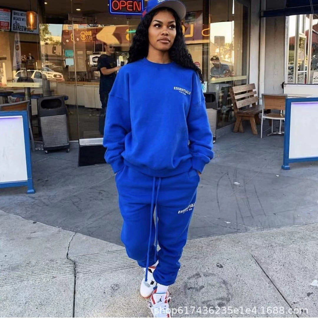 Буквенные принты пара высоких улиц свободные свитера с капюшоном осенние мужские и женские толстовки