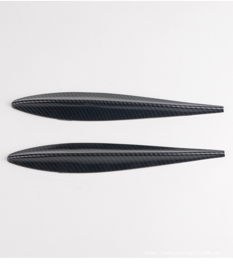 Factory Direct Sales Car Spoiler Strip Modification Universal Noise Reduction Modified Rear Wing Fixed Wind Pressure Rear Wing Anti-Collision Decorative Sticker