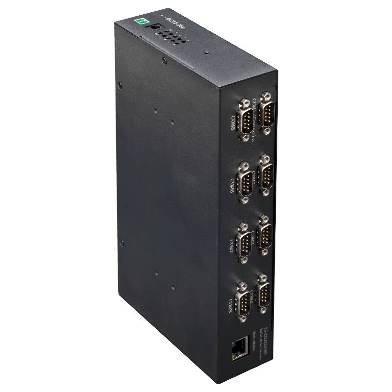 8-портовый мультисериалный сервер RS232 в Ethernet, модуль сетевого порта, сетевое соединение, шлюз Modbus TCP