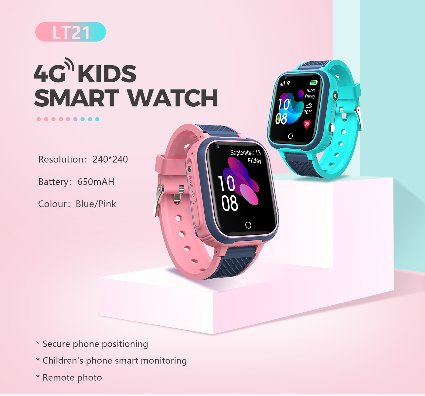 LT21 All-Net 4G Children's Phone Watch, LT36 Student Tracking Watch, LT25 Video Watch, LT31 Children's Watch