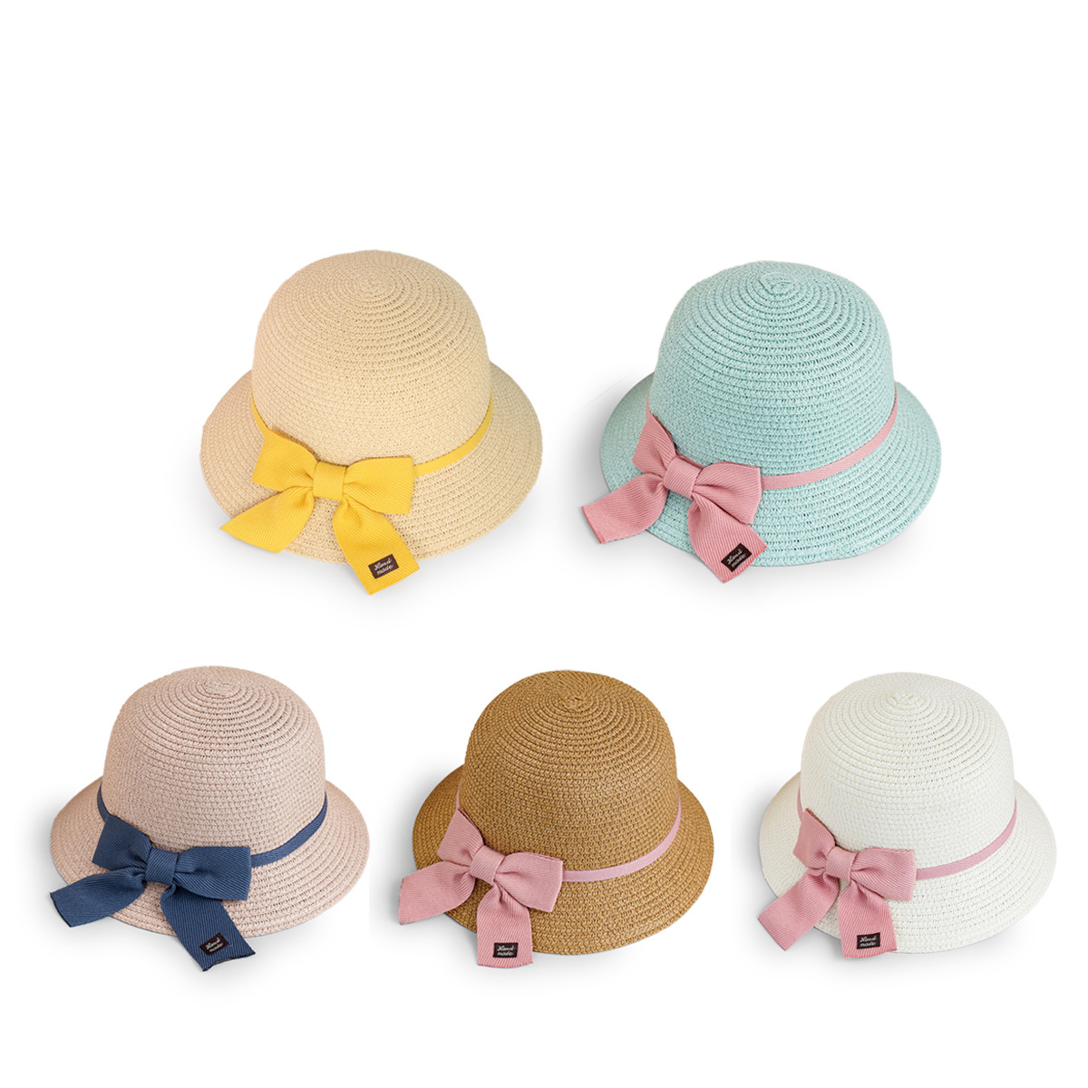 Wholesale Accessories Children's Bow Straw Hat Nihaojewelry display picture 21